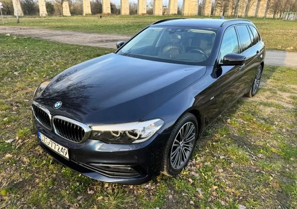 BMW Seria 5 cena 95900 przebieg: 155107, rok produkcji 2017 z Bolesławiec małe 436